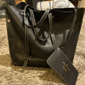 Black Alberta Di Canio Shoulder Bag